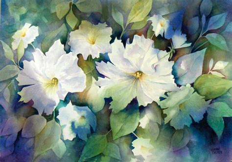 Famous Watercolor Paintings Of Flowers
