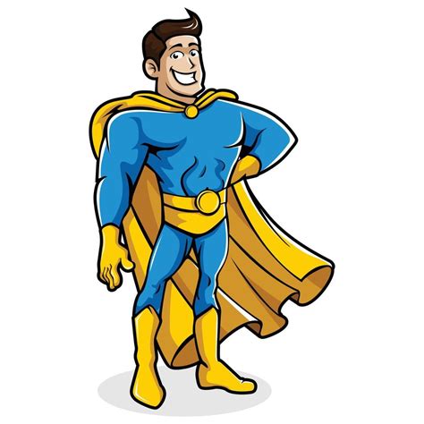 Superhero Vector Character Illustration 11469966 Vector Art At Vecteezy