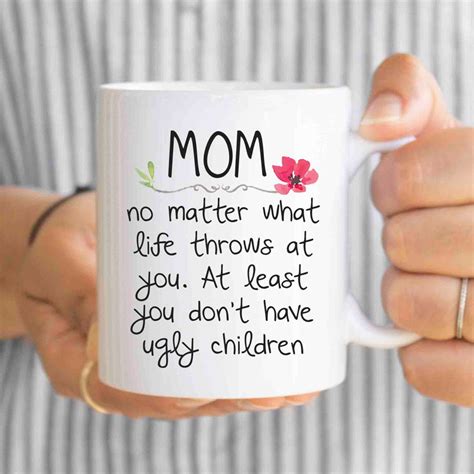 Mothers Day T Mothers Day From Daughter Mom From Daughter Mom Coffee Mug Mom Mug Ts