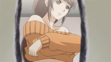 Ikuno Emiru Nozoki Ana Girl Bouncing Breasts Breasts Brown Hair Large Breasts Nipples