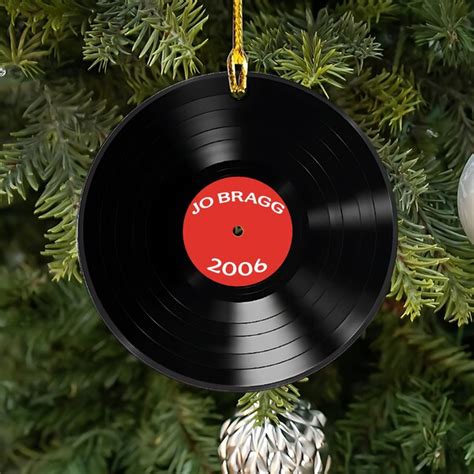 Christmas Record Player Musical Box Etsy