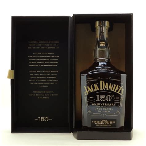 To commemorate jack daniel's winning two gold medals in london in 1914 and 1915, a special collectable limited edition bottle and gift pack is available to. Jack Daniel's 150th Anniversary Limited Edition Bottle Buy ...
