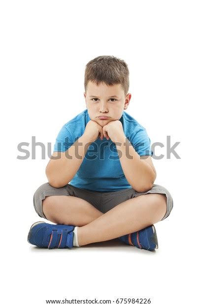 Sulky Angry Young Boy Child Sulking Stock Photo 675984226 Shutterstock
