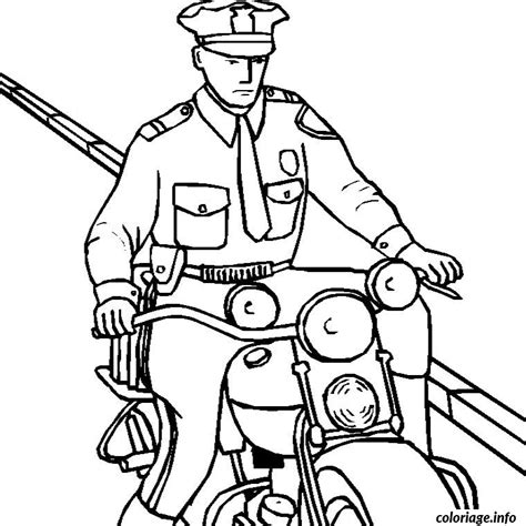 La voiture de police et la voiture de patrouille. Coloriage Moto Police Dessin Moto à imprimer