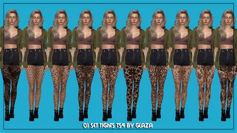 01 Set Tights At All By Glaza Sims 4 Updates