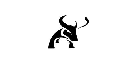 White Bull Logo Logodix