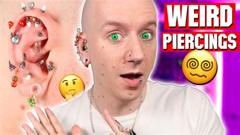 The WEIRDEST PIERCINGS I Ve Ever Had Roly YouTube