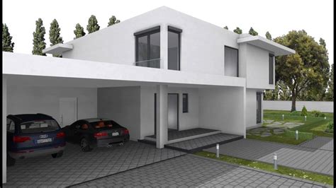 Design Haus in Bauhaus Architektur - YouTube