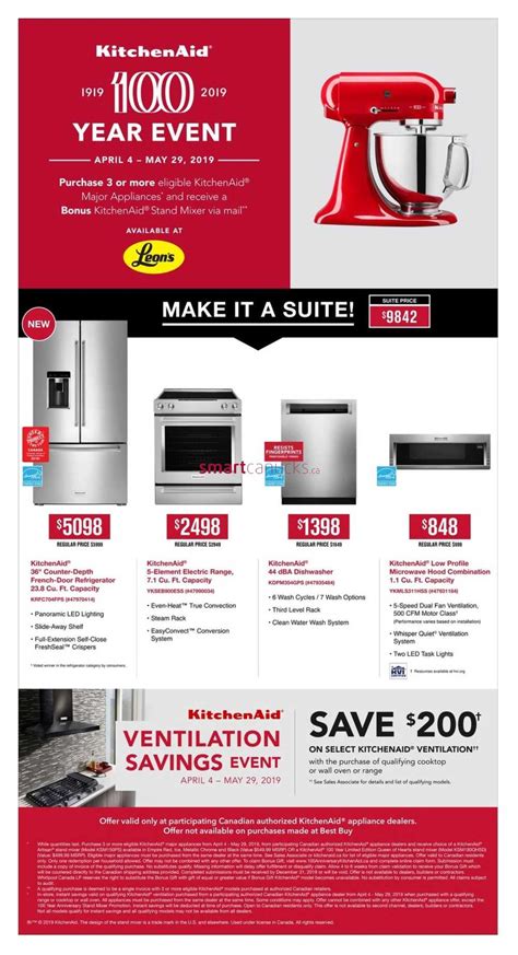 Leons Appliance Sale Flyer May 2 To 29