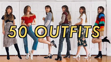 50 Outfits For When You Have Nothing To Wear Youtube