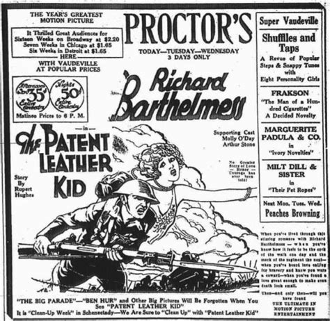 The Patent Leather Kid 1927 Starring Richard Barthelmess And Molly O