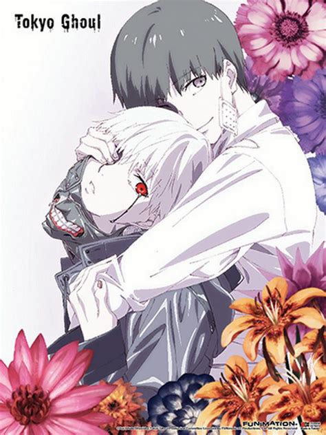 Wall Scroll Tokyo Ghoul New Kanekis Embrace Flowers Toys Ge86458