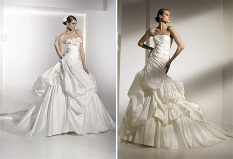 Dramatic Full Ball Gown Wedding Dresses With Tiered Skirts Floral