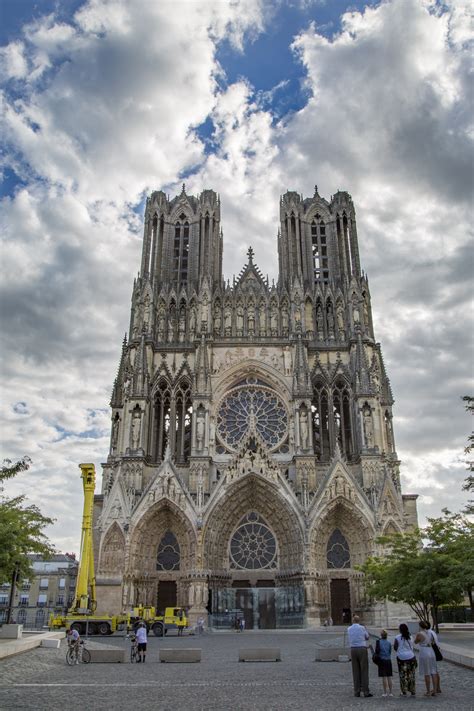 Cathedral Notre Dame In Reims Free Stock Photo Public Domain Pictures