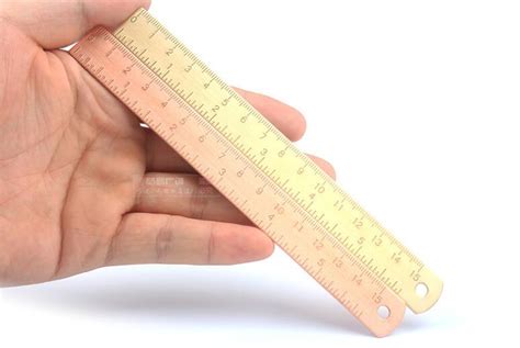 Brass Ruler 15 Cm 6 Inches Promotional Products