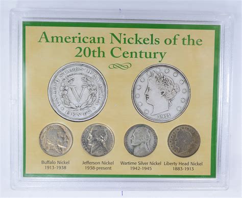 American Nickels Of The 20th Century Historic Us Collection Includes