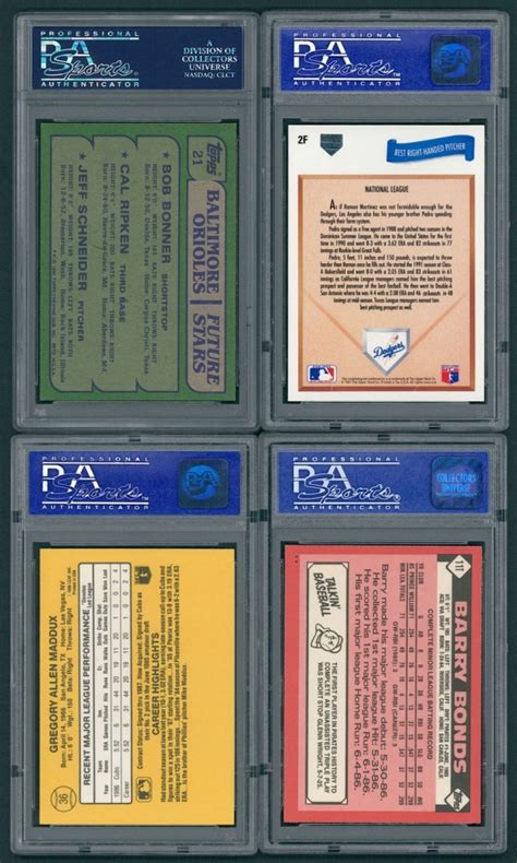 We did not find results for: Lot of (4) PSA Graded Rookie Baseball Cards With 1991 U.D ...