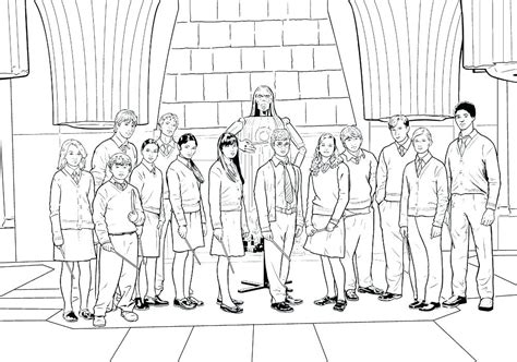 Hogwarts castle coloring page from harry potter category. Hogwarts Castle Coloring Page at GetDrawings | Free download