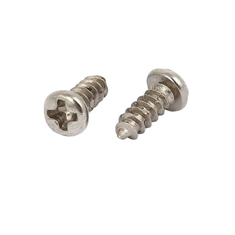 3mm X 8mm Phillips Drive Fully Thread Self Tapping Pan Head Screws