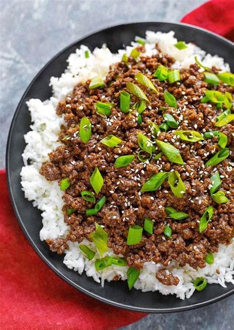 Ground Beef And Brown Rice Instant Pot Beef Poster
