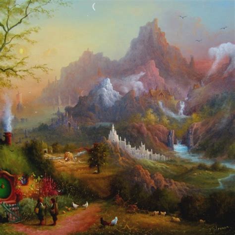 Beautiful Middle Earth Art From The Shire To The Sea