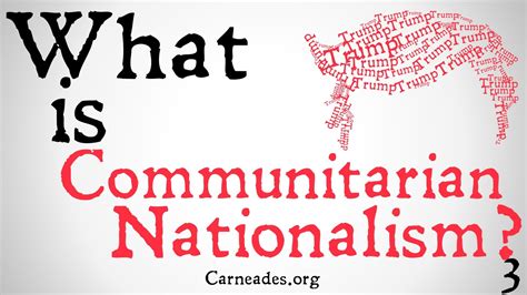 What Is Communitarian Nationalism Philosophical Definition Youtube