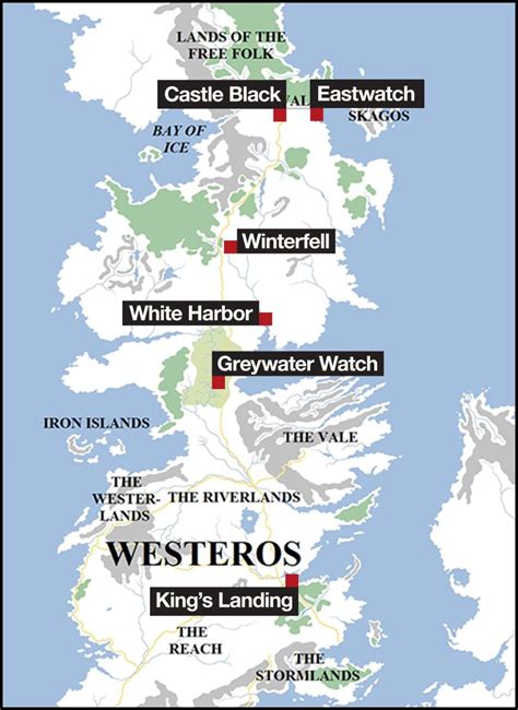 Map Of Westeros Political Maps Of The World Images