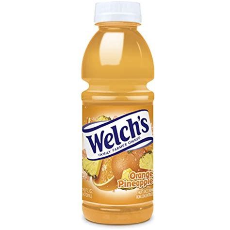 Welchs Orangepineapple Juice 16 Oz Pk Of 12