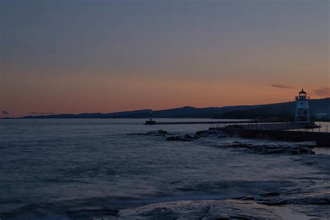 Holiday rentals in grand marais. Grand Marais Sunset Photograph by Shane Mossman