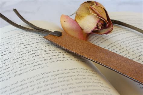 leather bookmark personalized bookmark booklovers t etsy australia