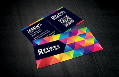 Modern Graphic Design Business Card Template By