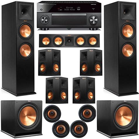 Klipsch 112 Atmos Home Theater System With Rp 280f Tower Speakers