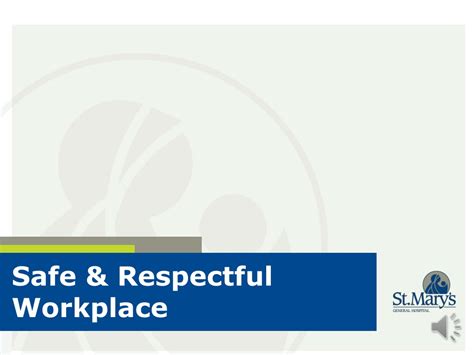 Ppt Safe And Respectful Workplace Powerpoint Presentation Free