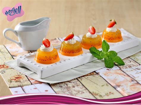 Cara buat bolu nutrijell original rasanya unik no kukus no open anti bantat anti gagal. Resep Membuat Puding Mangga Nutrijel | Resep Bunda Rumahan