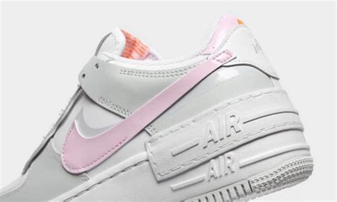 Nike air force 1 low. Nike Air Force 1 Shadow Grey Pink - hier kaufen | snkraddicted