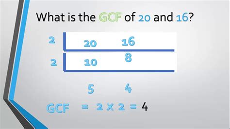 K 12 Grade 5 Greatest Common Factors Gcf Youtube