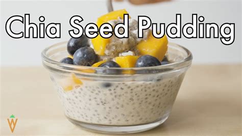 How To Make Chia Seed Pudding Fruit Cups Youtube