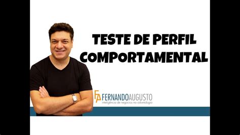 Teste De Perfil Comportamental Fernando Augusto Coach Youtube