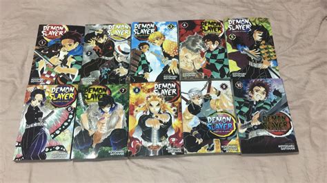 Recently Just Bought All The Demon Slayer Volumes! This Is My First Few