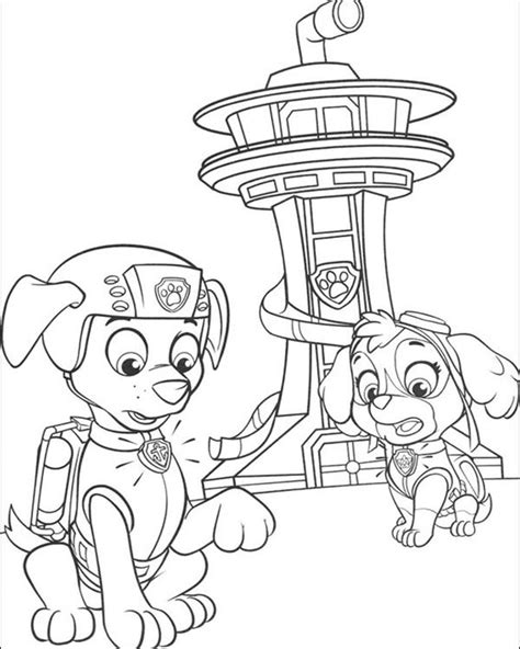 The friendly rescuers of the paw patrol, along with ryder, are ready to help. Get This Kids Printable Paw Patrol Coloring Pages Zuma and ...