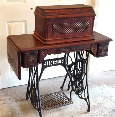 Top rated seller top rated seller. 1896 Treadle Singer Oak Sewing Machine in Cabinet W/ Rare ...