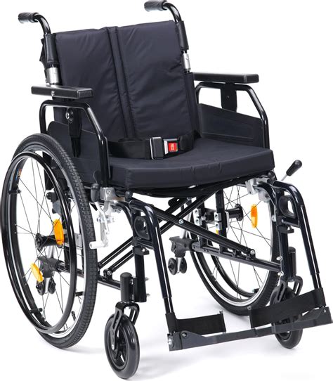 Drive Sd2 Aluminium Self Propelled Wheelchair In Black 20 Inch Seat