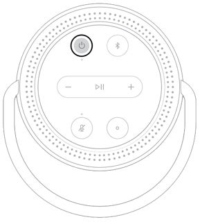 Let the speaker charge for at least one hour. Speaker button functions