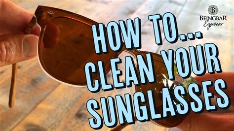 How To Clean Your Sunglasses And Spectacles Properly Cleaning At Home And On The Go Explained