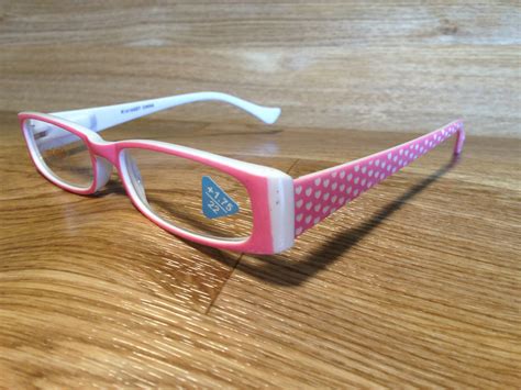 Bright Colored Reading Glasses ~ Polka Dot Hearts Ebay