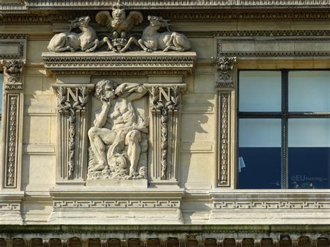 Understanding sculpture begins with getting the various definitions from reliable sources and understanding them. 6th window LHS bas relief sculpture on Aile de Flore ...
