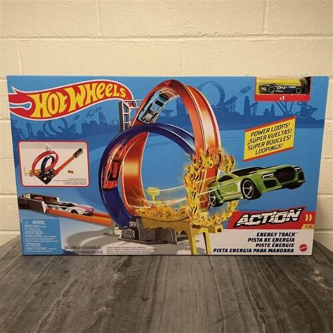 Hot Wheels Action Energy Track Set Toy Playset With Car Loops My Xxx