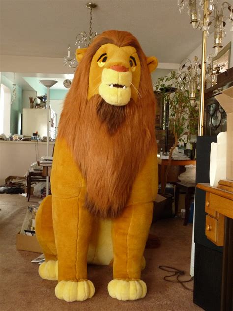 Lion King Adult Simba Plush From The Uk This Simba Is H Flickr