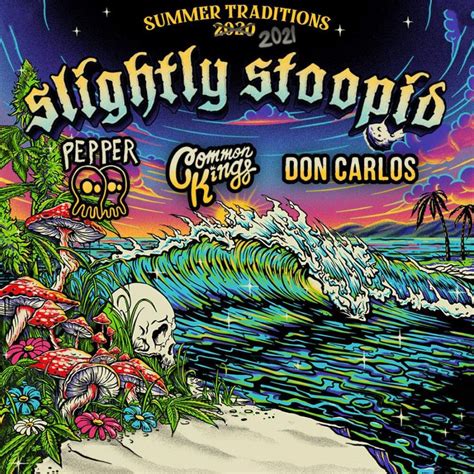 Slightly Stoopid Summer Traditions Tour Poster Wooden 1000 Piece Jigsaw