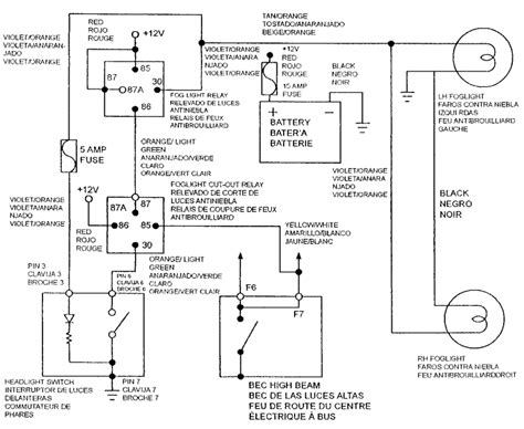Free wiring diagram automotive valid automotive wiring diagram. Free Auto Wiring Diagram: 2005-2007 Mustang V6 Fog Light System Wiring Diagrams